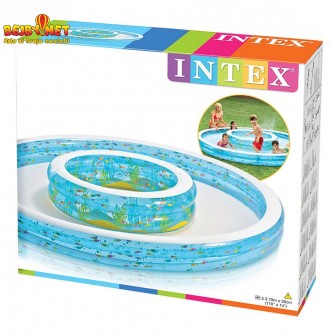 INTEX 57143 Round Shape Inflatable Swimming Pool