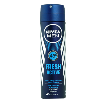 Nivea Fresh Active Deodorant Spray for Men, 150ml