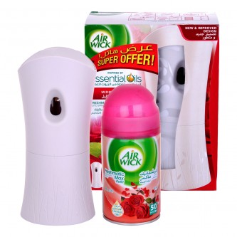 Airwick Midnight Rose Freshmatic Auto Spray Air Freshener Kit 