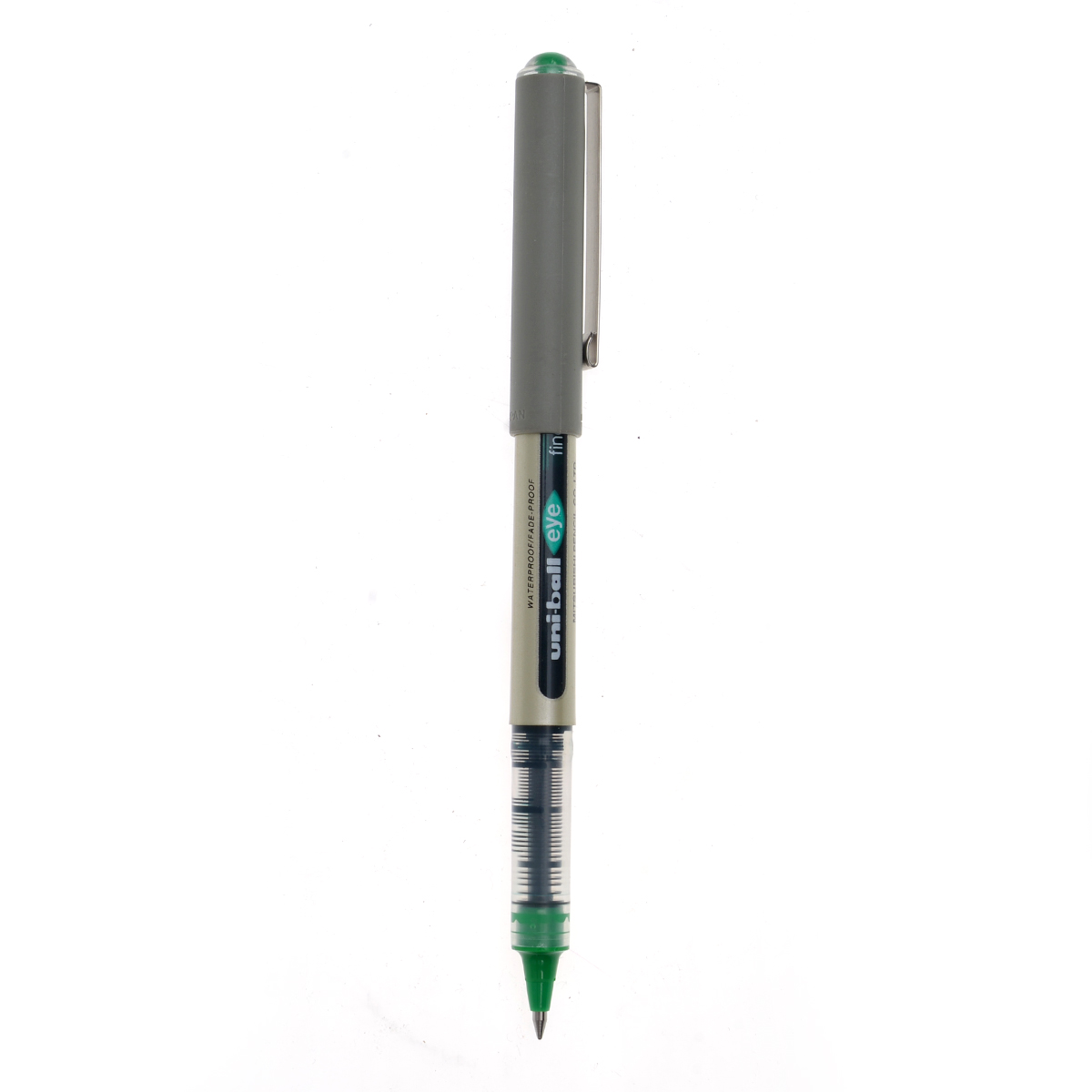 قلم سائل  يوني بول لون  اخضر    -  0.7 ملم    , UB-157