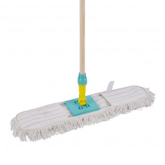    Cotton Mop , Italian - 40 cm  - with wooden stick