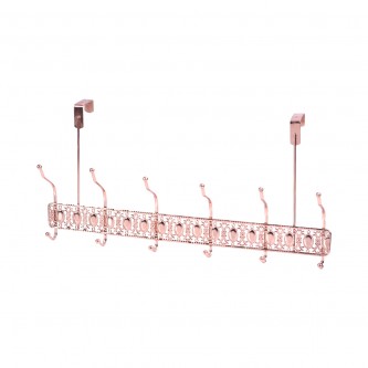 Door hanger -  6  hook , cooper color 