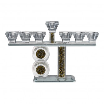 Crystal Candle holder  ,  27 * 18  cm  