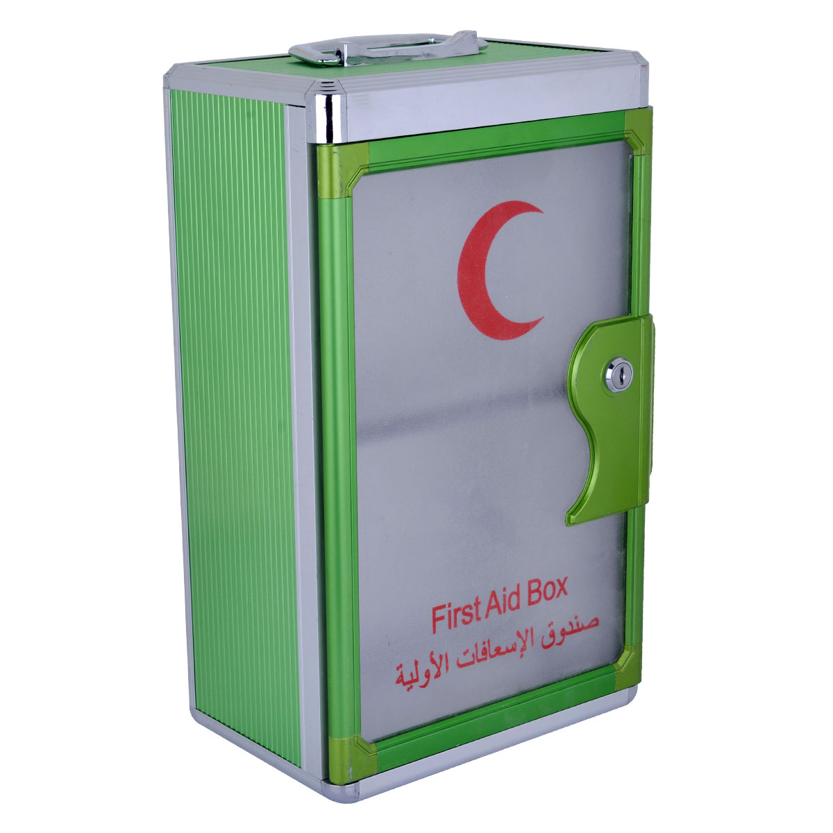 صندوق الاسعافات الأولية - مستطيل الشكل - استانلس استيل صندوق الاسعافات الأولية - مستطيل الشكل - استانلس استيل