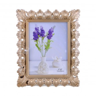 Picture frame , plastic ,  by my mart -  silver  -  20*15  cm 