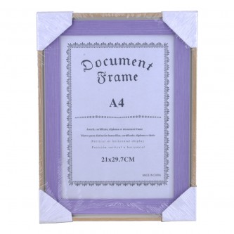 Picture frame , wood  ,  29.7 * 21 cm - colors  