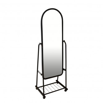 Mirror with wheels - Black K320