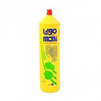 موبي صابون سائل منظف صحون برائحة الليمون - 1 لتر