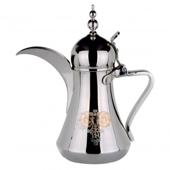 Dallah Coffee,Stainless Steel, ALJOOD, by Alsaif, Size:26