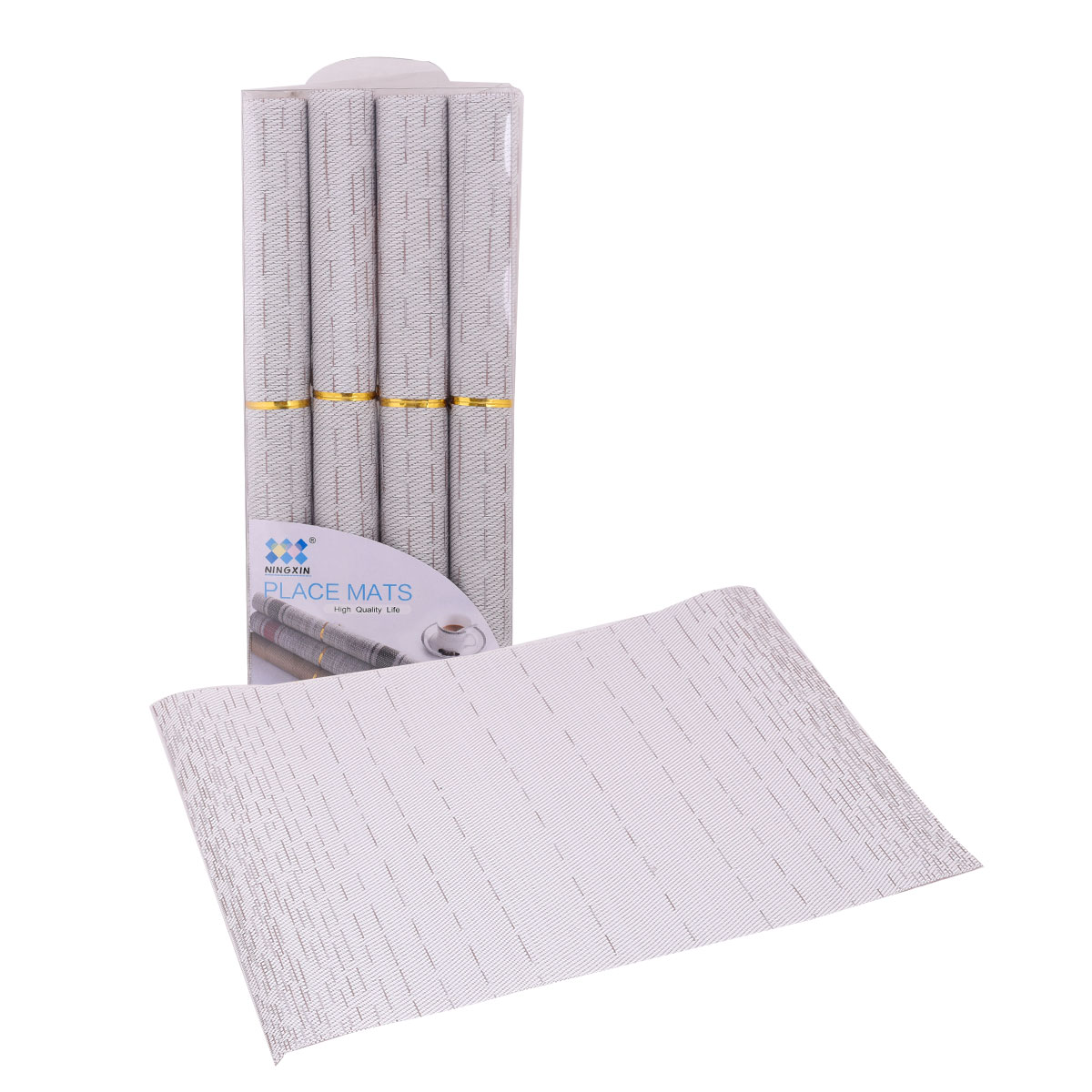 طقم لبادات صحون عدد 4 قطع مقاس 45X30 سم طقم لبادات صحون عدد 4 قطع مقاس 45X30 سم
