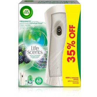 Air Wick Air Freshener Freshmatic Auto Spray Life Scents Forest Waters, 250ml