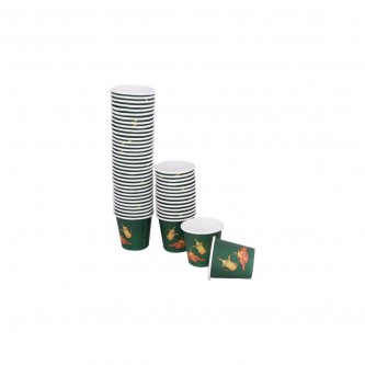 Disposable Paper Cups - Set Of 50 Pieces 2.5 Inch