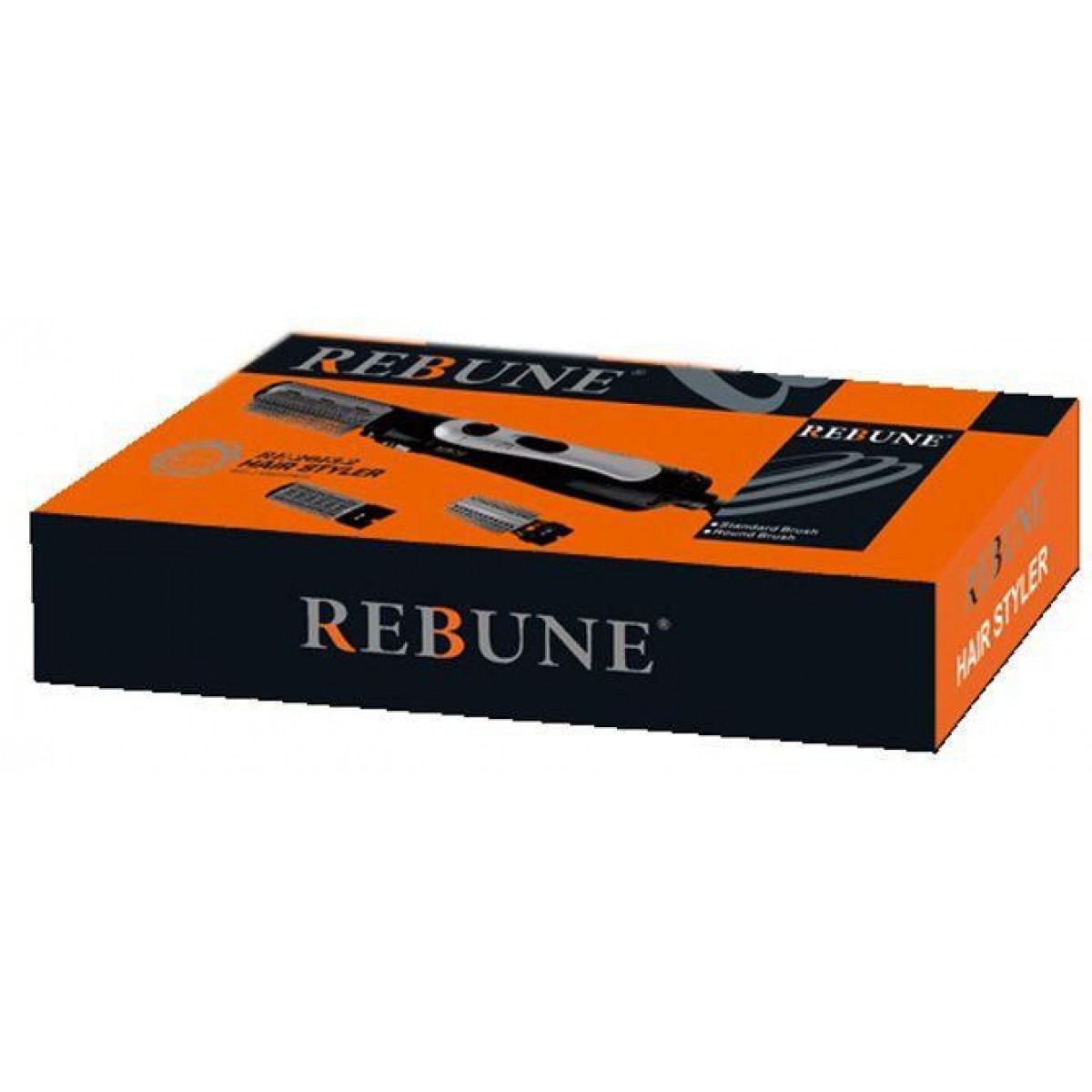 استشوار شعر ريبون قطعتين  1000 واط ، موديل RE-2013-1
