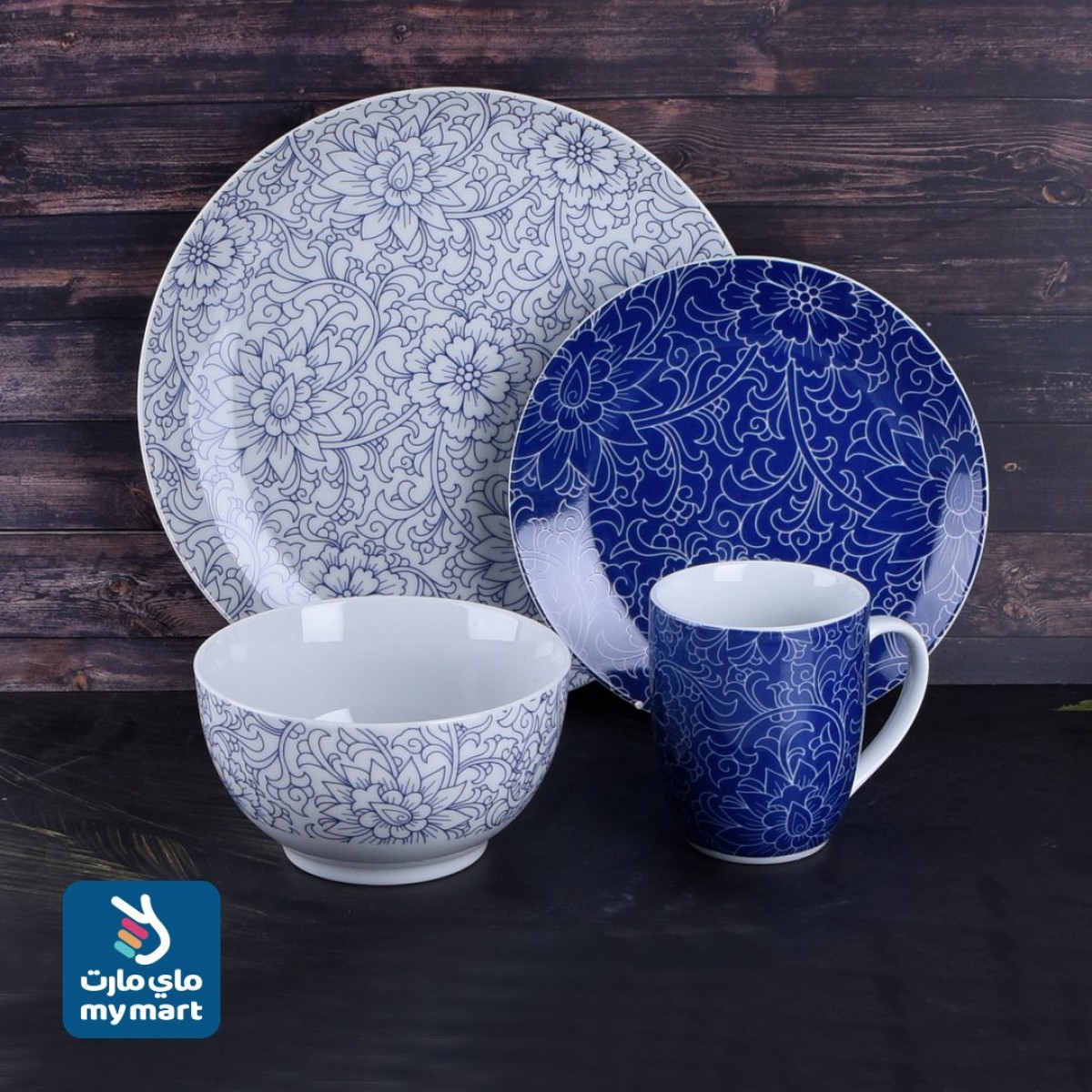 طقم اواني سفرة بورسلين 16 قطعة O16C050-2P رقم 3611ALE طقم اواني سفرة بورسلين 16 قطعة O16C050-2P رقم 3611ALE
