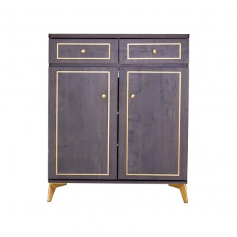 Beige wood wardrobe 2 doors model XG08-800