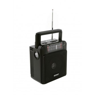 Rechargeable radio with MP3 player, Isonic model IR 224
