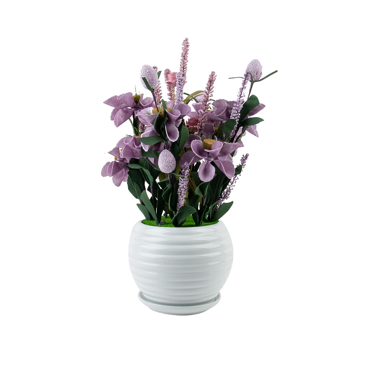 مركن ورد بقاعدة سيراميك رقم YM-23002