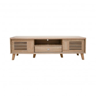 TV table with wooden shelves size 160 * 40 *50  cm Model TV-7032 
