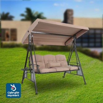 Garden swing chair, 3 people