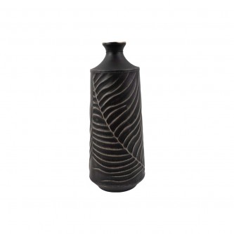 Metal decorative vase 47 cm