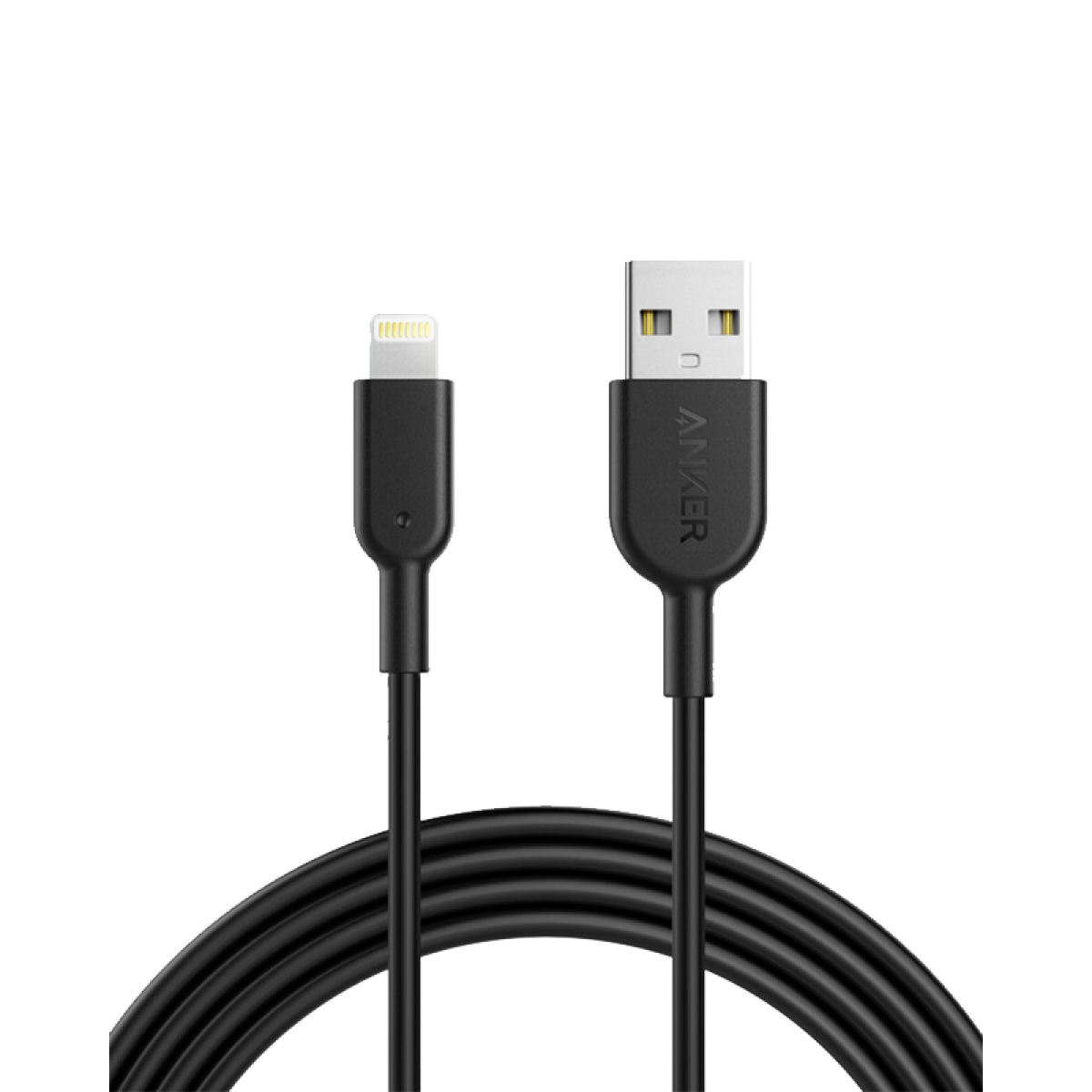 كيبل انكرباورلاين الاصدار الثاني من USB الى ايفون 1.8متر اسود كيبل انكرباورلاين الاصدار الثاني من USB الى ايفون 1.8متر اسود