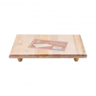 طاولة خشبية لفرد العجين مستطيل مقاس 33 × 22 سم LT30195