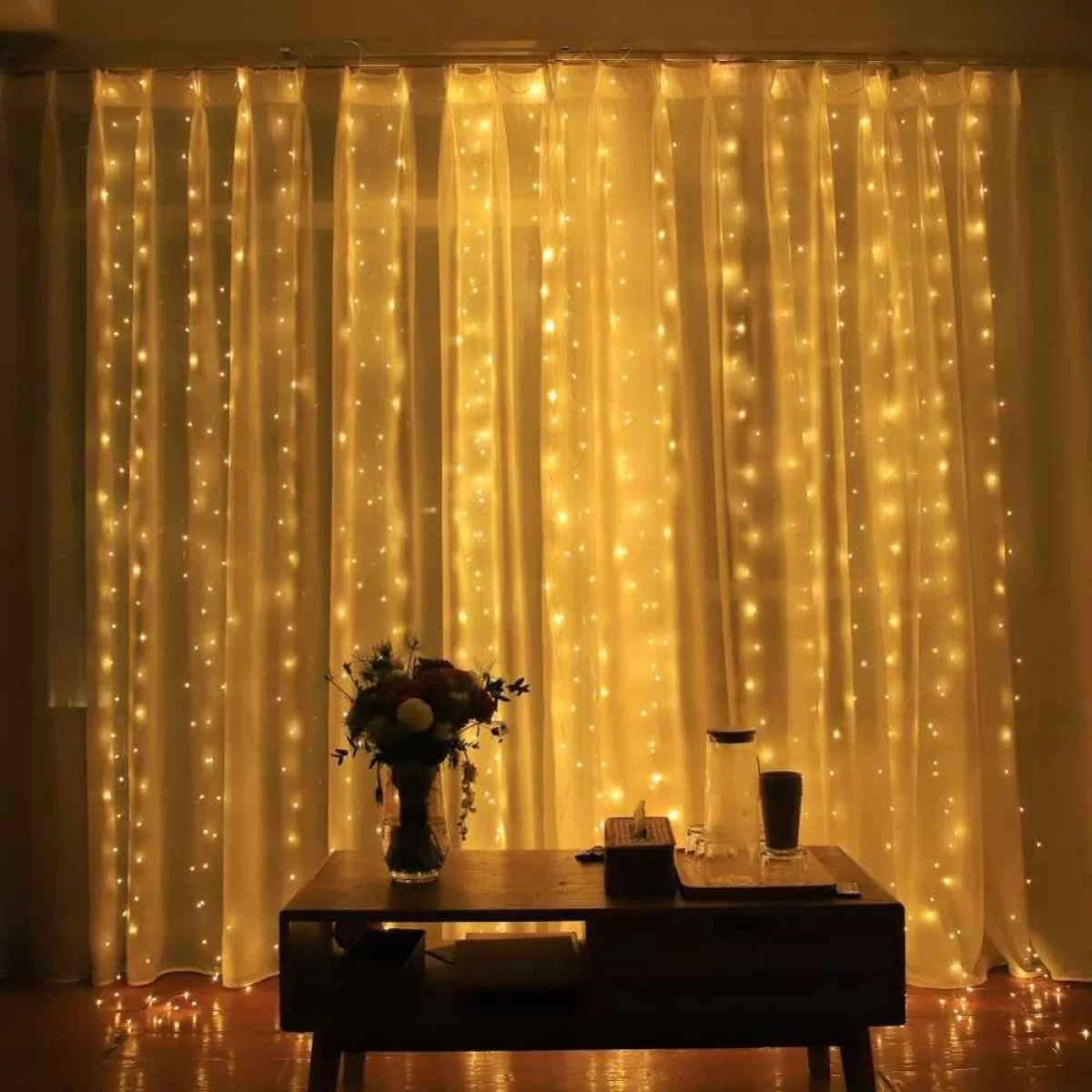 لمبات حبل زينة LED ستاره تعمل بالكهرباء بأضاءة صفراء DLC-K7176 لمبات حبل زينة LED ستاره تعمل بالكهرباء بأضاءة صفراء DLC-K7176