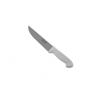 سكين استيل السيف بمقبض بلاستيك ابيض 34 سم 