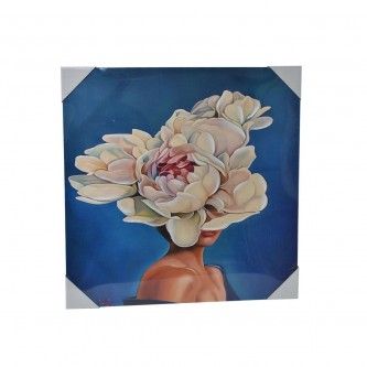 Wall art canvas for home decor 60 x 60 cm