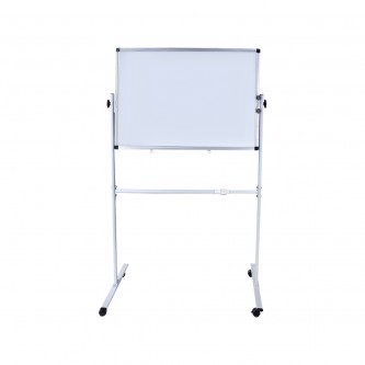 Double-sided magnetic whiteboard with aluminum frame and stand 40 × 60 cm