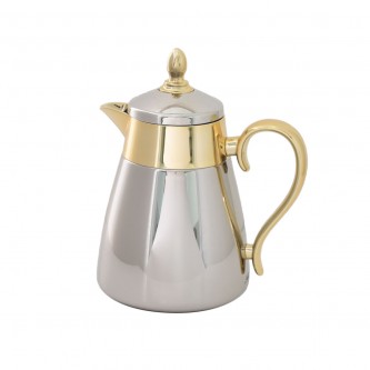 Thermos Steel Shahd from Al Saif 0.35 Liter Silver/Gold