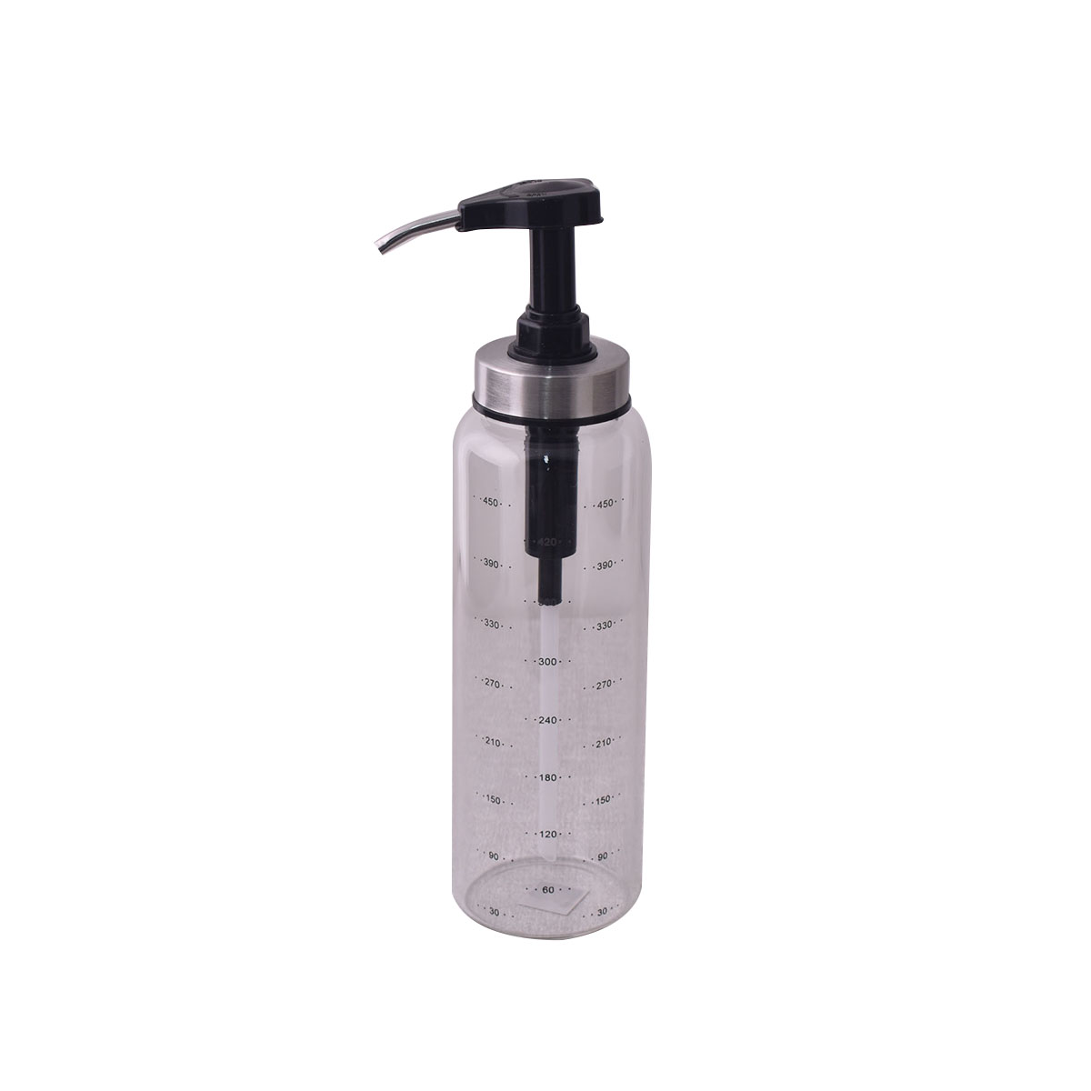 حافظة زيت زجاج شفاف 500 مل GL-27 حافظة زيت زجاج شفاف 500 مل GL-27