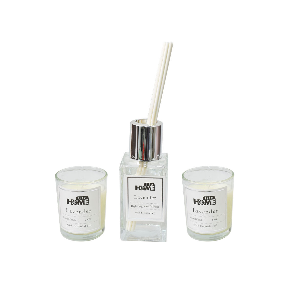 شمع مع عطر فواحة 100مل مع 8 اعواد  006440