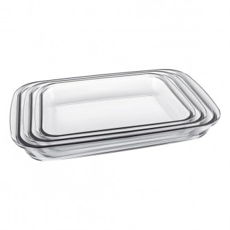 Marinex Rectangular Oven Trays Set, 3 Pieces, Model MAB028