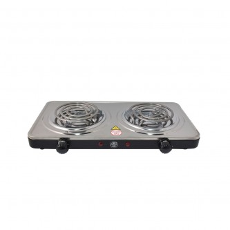 Heater - electric stove wire 2 burner 2000 watts Al Saif model E04317