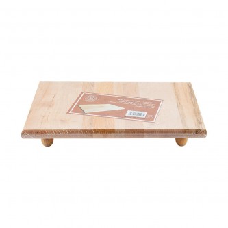 طاولة خشبية لفرد العجين مستطيل مقاس 37 × 25 سم LT30196