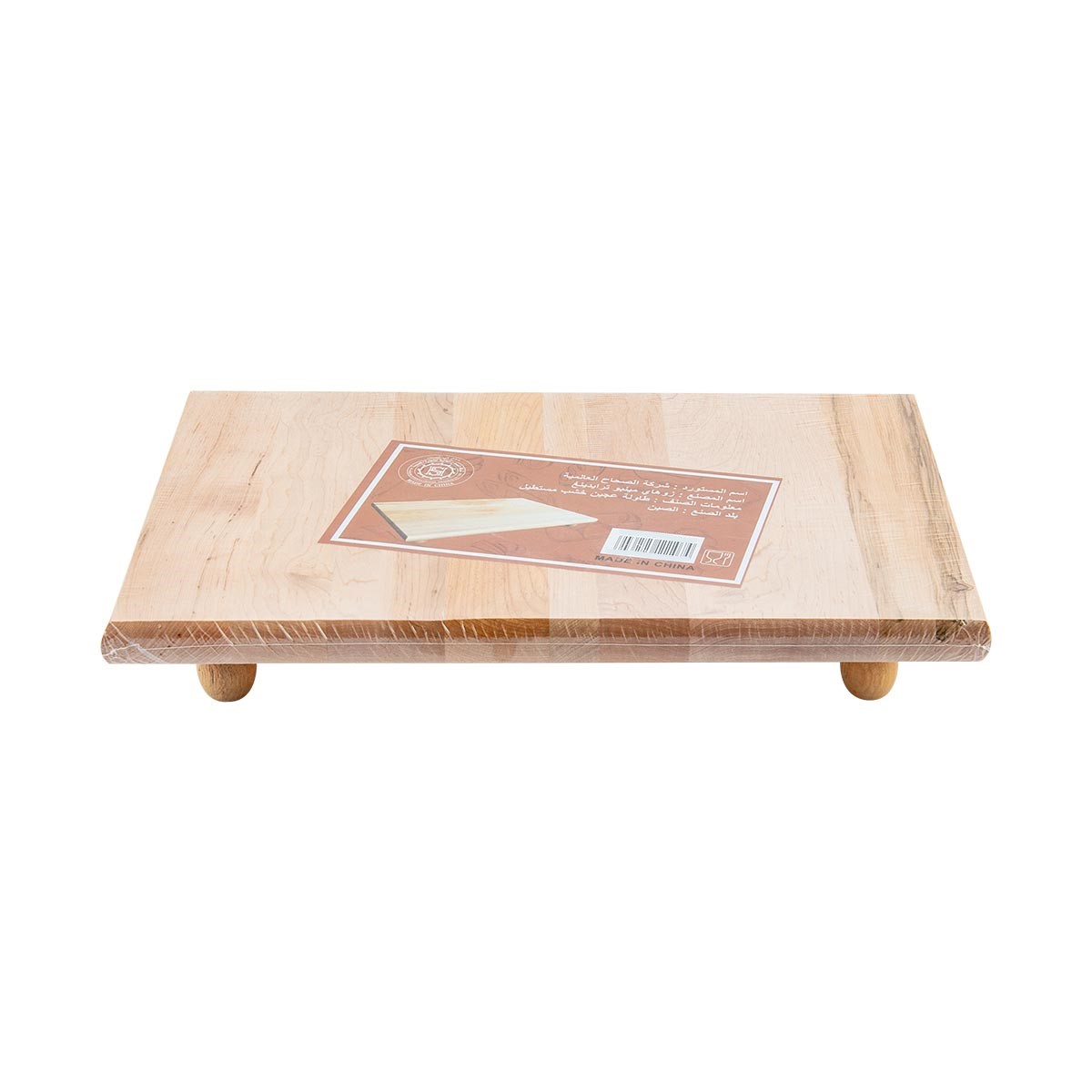 طاولة خشبية لفرد العجين مستطيل مقاس 39 × 27 سم LT30197
