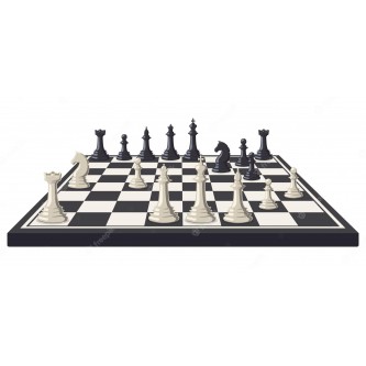 لعبة شطرنج  بلاستيكية  15 × 15 سم