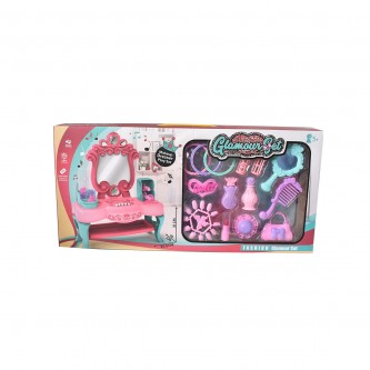 Girl's dresser with accessories, model W-3319