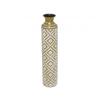 Decorative metal vase 60 cm, model 776437