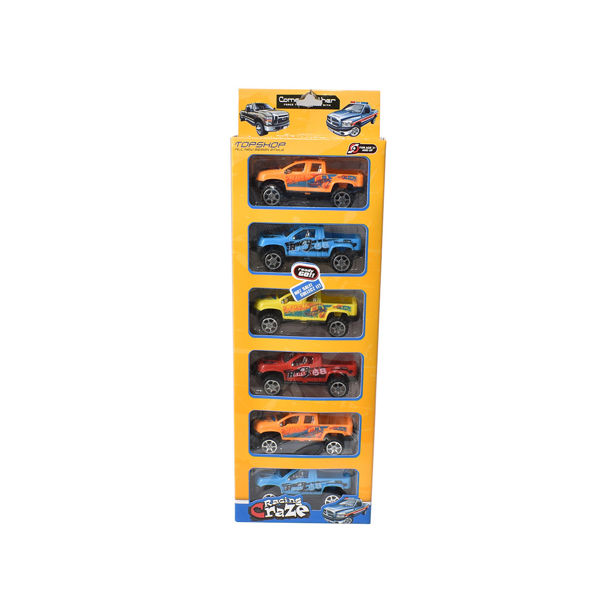 لعبةطقم سيارات 6حبة موديل W-2289 لعبةطقم سيارات 6حبة موديل W-2289