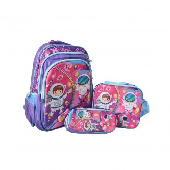 School Backpack Set 3 Pieces 14 Inch YM-56029