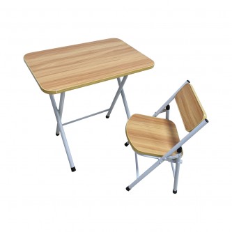 طقم طاولة مدرسية مع كرسي للأطفال قابلة للطي 36132-10