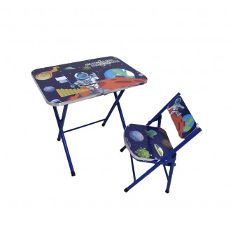 طقم طاولة مدرسية مع كرسي للأطفال قابلة للطي 36132-7