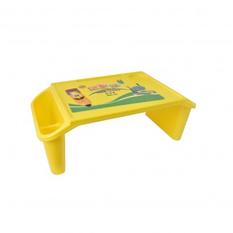 طاولة أرضية بلاستيك للأطفال صغير اصفر