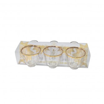 Olayan coffee cup set, gold, RO-P-C-6G