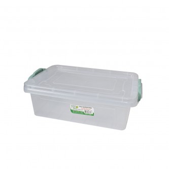 صندوق تخزين بلاستيك شفاف بولي تايم3.6لتر،  E-492