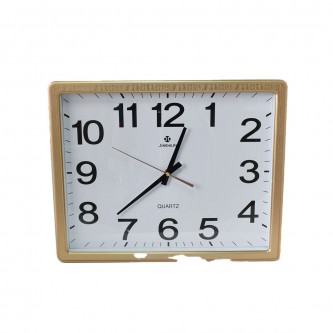 ساعة حائط بلاستيك مستطيل 45× 35سمYM-57715