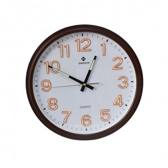 ساعة حائط بلاستيك دائري 35× 35سمYM-57722