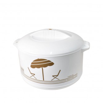 Cello Chef Deluxe Hot-Pot Insulated Casserole Food Warmer/Cooler, 5-Liter,  White